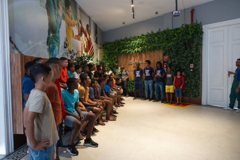 Visita ao museu da Neoenergia